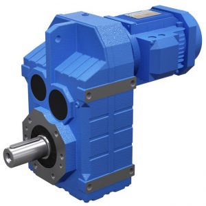 F series-flange installation rectangular axis medium type hypoid gear motor