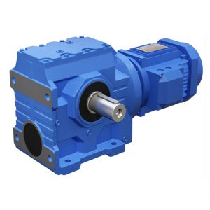 S series helical gear motor